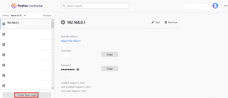 Manage Logins And Passwords In Firefox Across Different Devices With ...