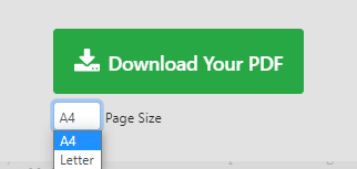 downloading web pages as pdf using Print Friendly & PDF