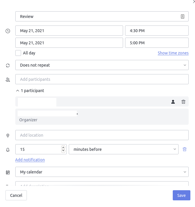 protonmail calendar app