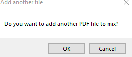 multiple PDF documents can be added