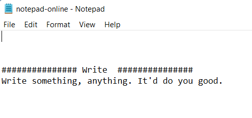 saved notes downloaded as a text file