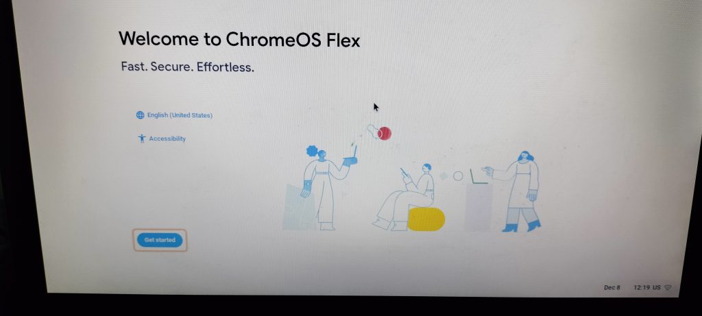 ChromeOS Flex setup