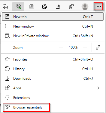 accessing Edge Browser essentials