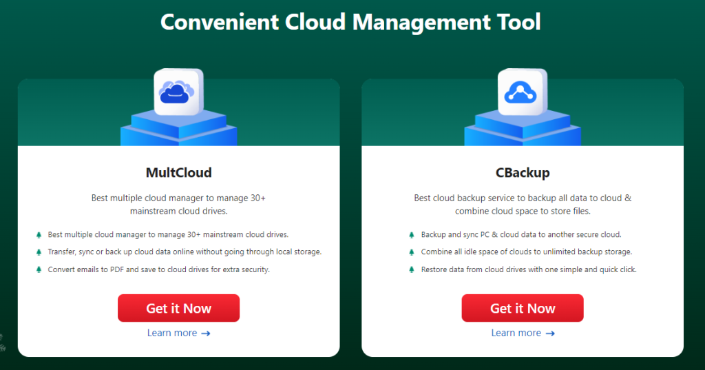 Cloud management giveaway freebies