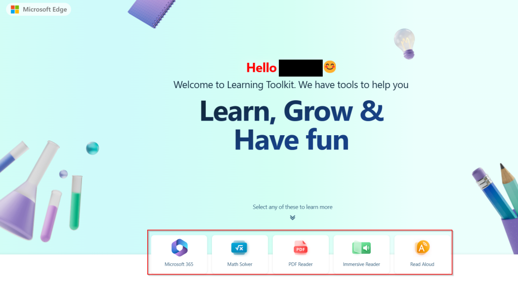 Learning toolkit in Edge
