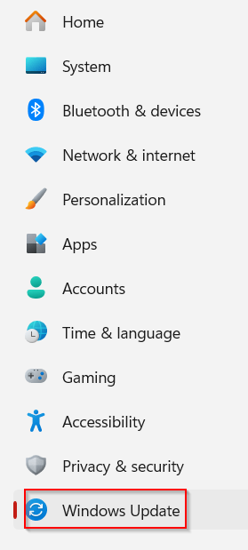 Windows 11 settings