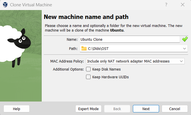 closing a VM in VirtualBox