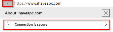 a site with HTTPS enabled