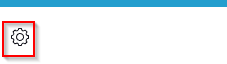 gear icon to access proton mail settings