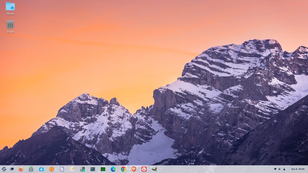 zorin os core desktop