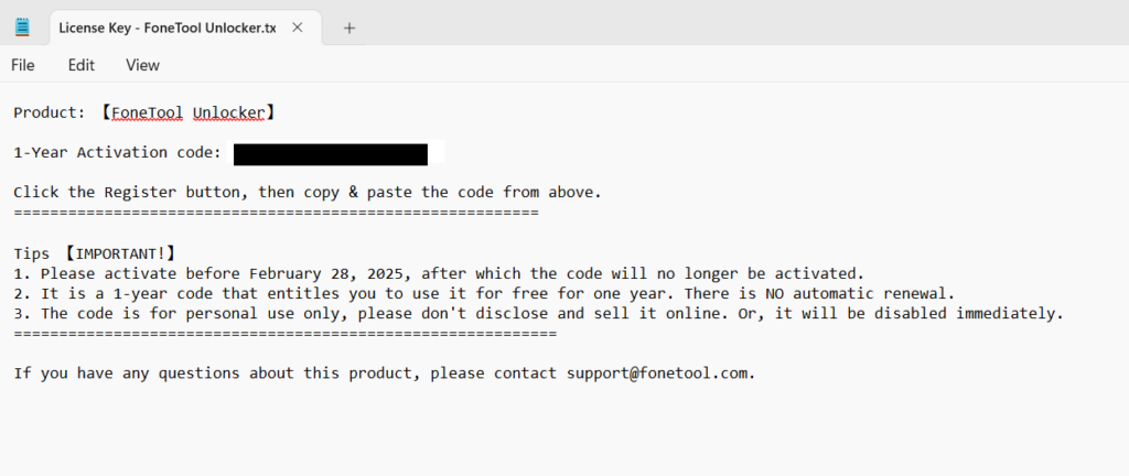 fonetool giveaway license key