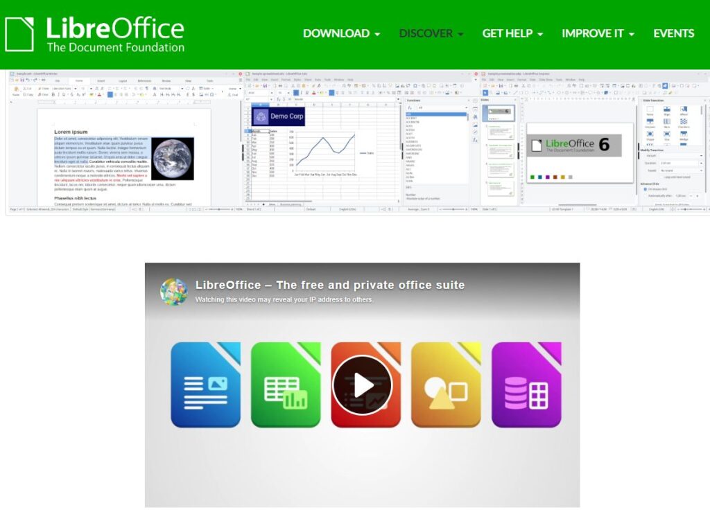libreoffice is free