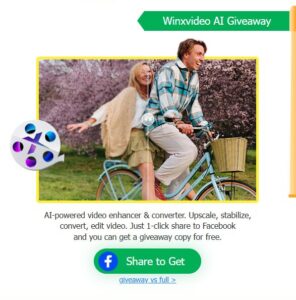 winxvideo AI campaign page