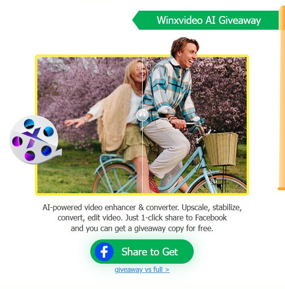 winxvideo AI campaign page