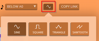 change the wave type
