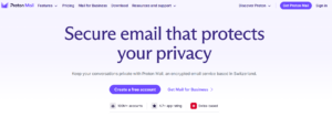 proton mail home page