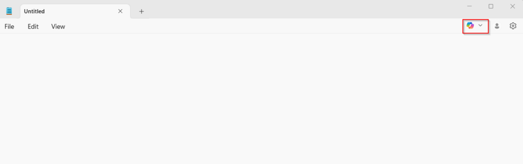 copilot is enabled by default in windows 11 notepad
