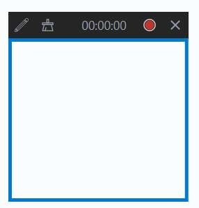 choosing custom region for recording