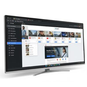 browsing with vertical tabs