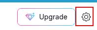 protonmail gear icon