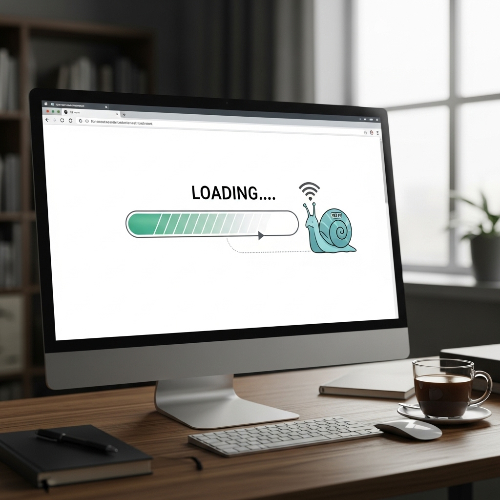slow browsing can be frustrating