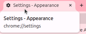 when memory usage display is turned off in chrome