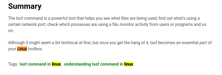 searched words are highlighted in edge