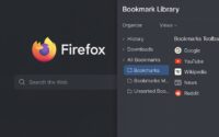 firefox bookmark library