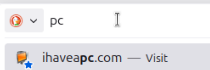 adding a keyword to the bookmarked site in firefox