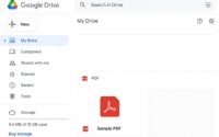 pdf in google drive