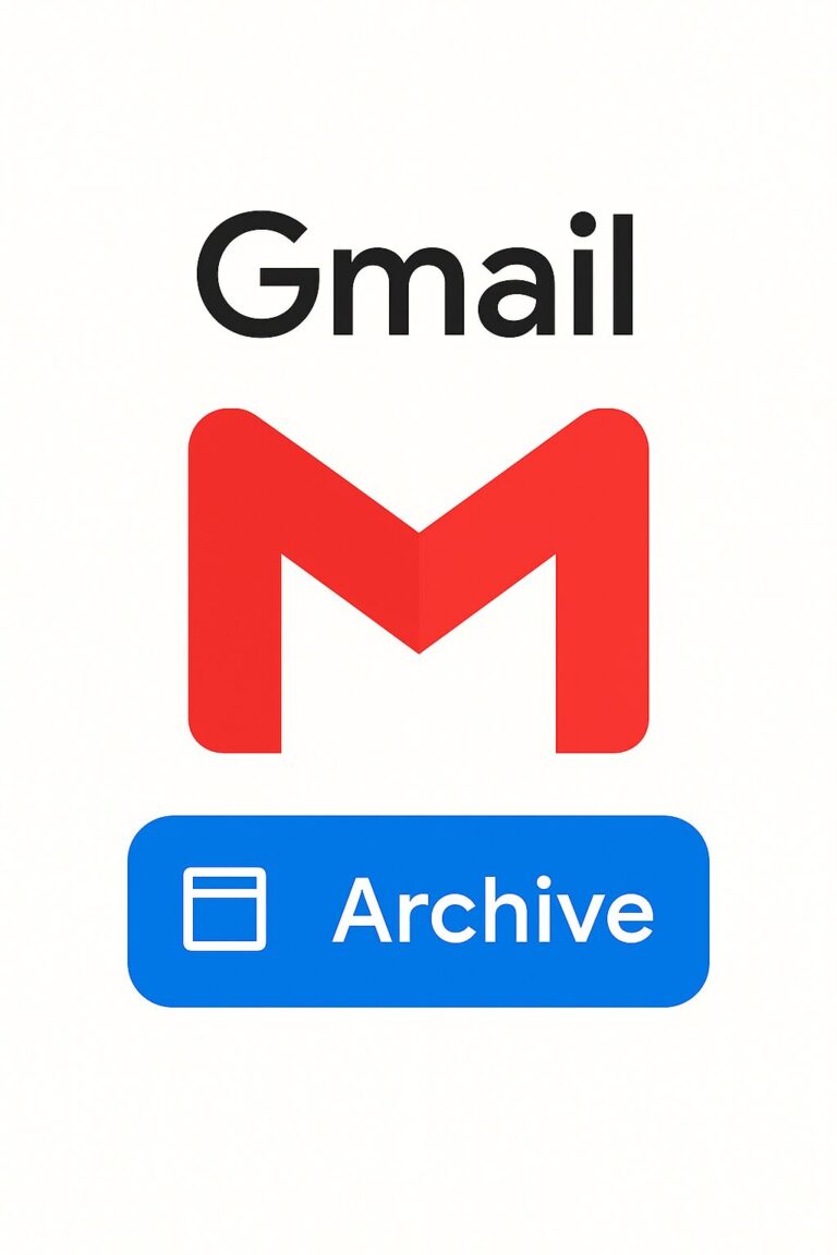 gmail send and archive
