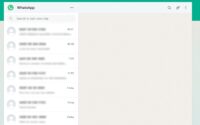 whatsapp web interface