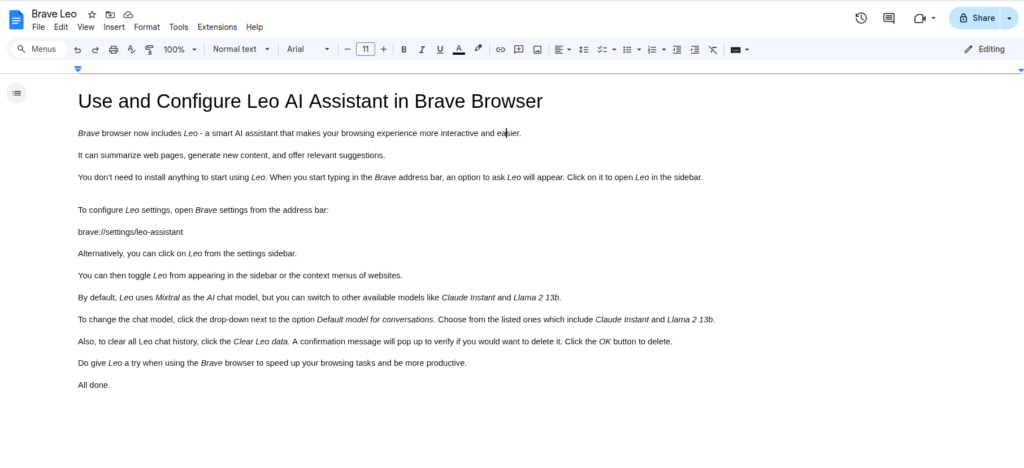 full width in google docs