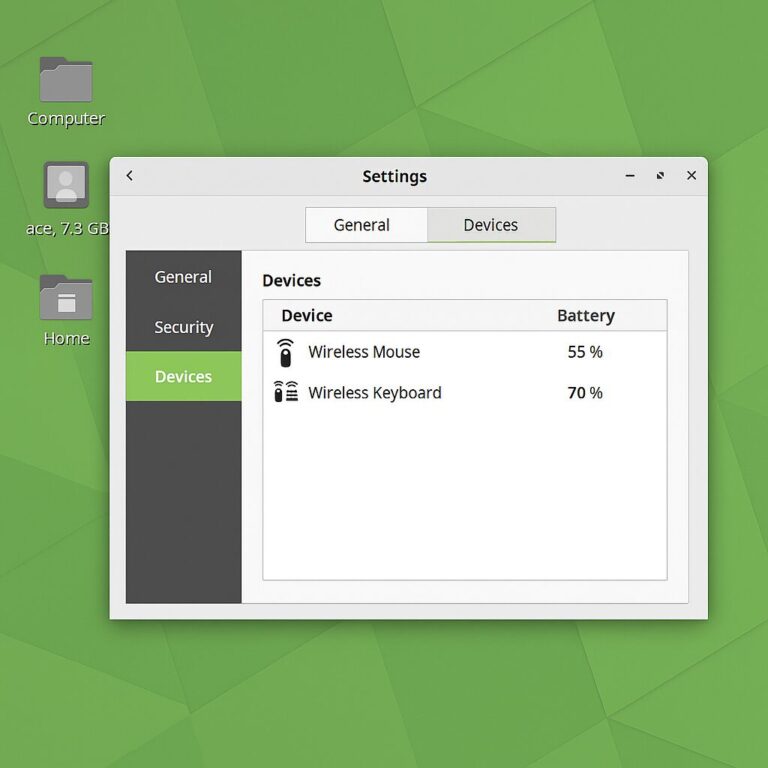 linux mint wireless devices