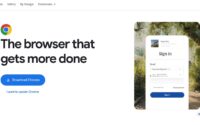 google chrome homepage