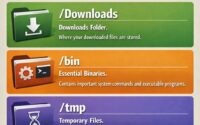 common linux folders