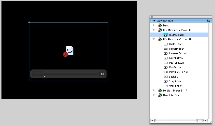 FLV player