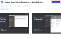 Notes: Keep Sticky Thoughts in Google Drive