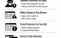 privacy risks of browser extensions