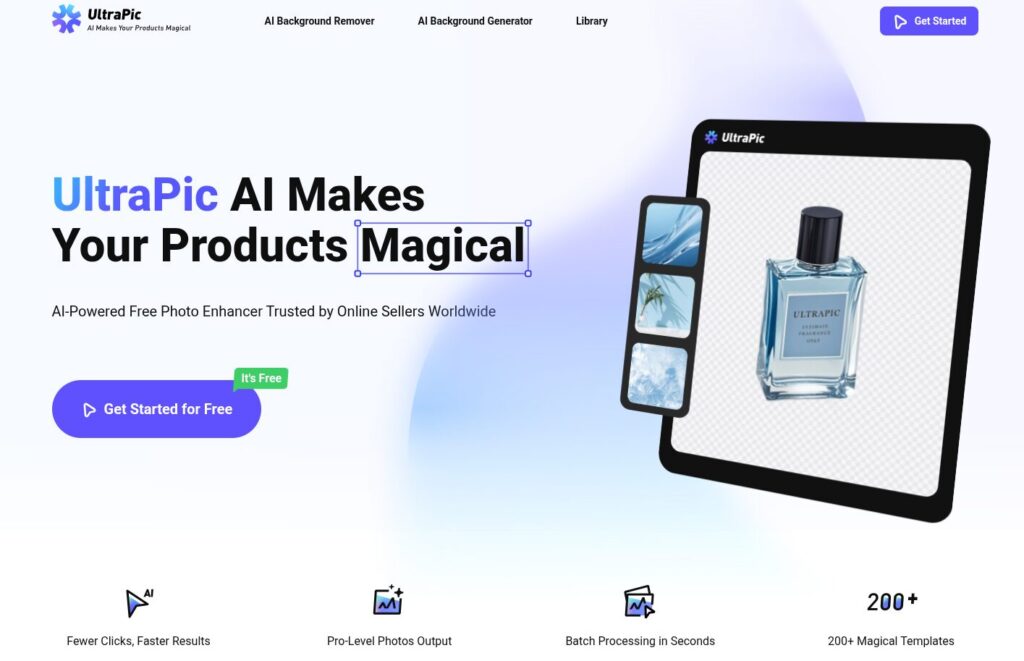 ultrapic homepage
