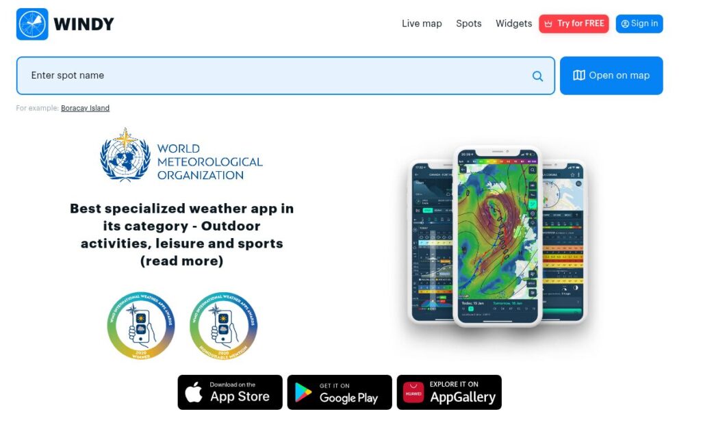 windy app