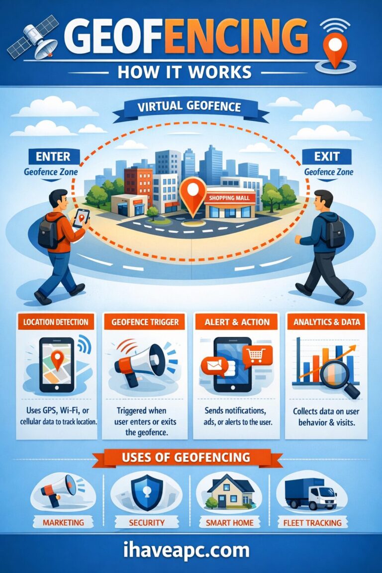 how geofencing works