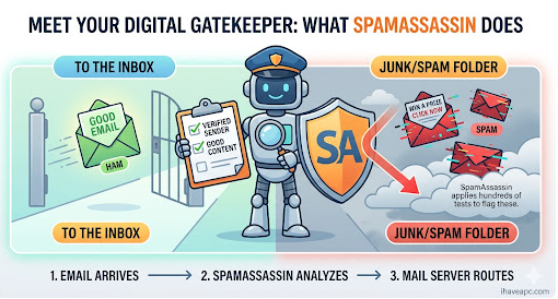 what spamassassin does