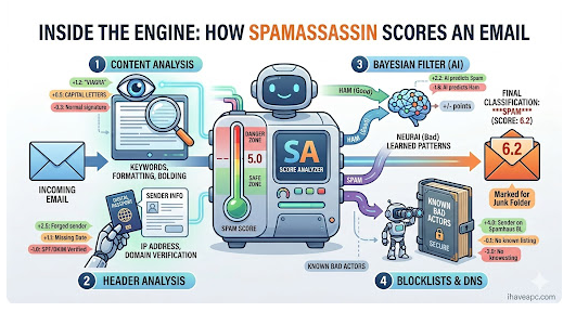 spamassassin uses bayesian filters