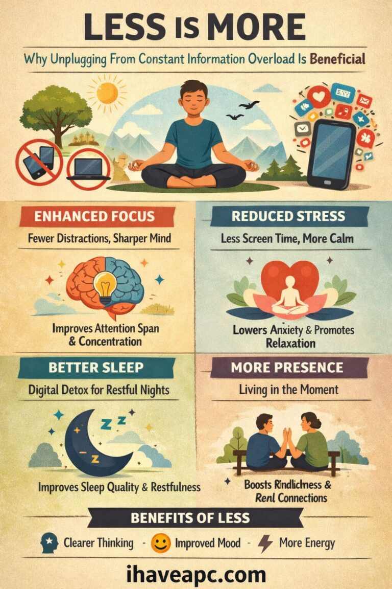 less is more in digital age