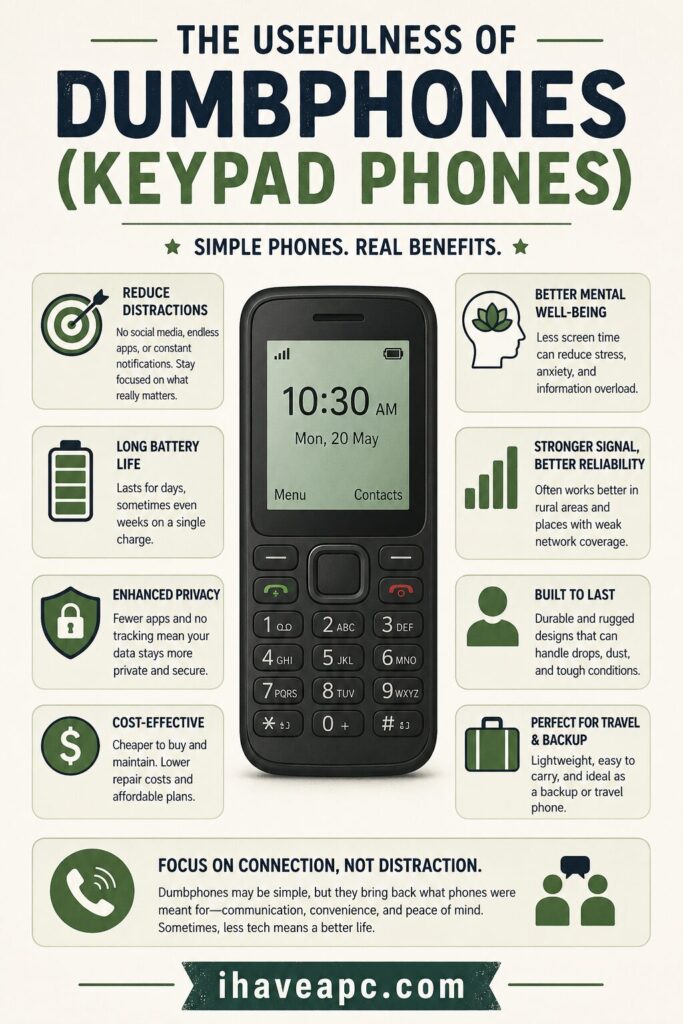 usefulness of dumbphones