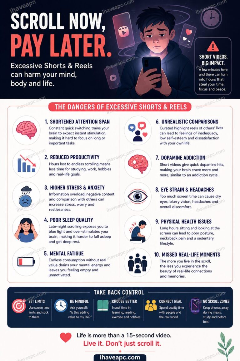 short form content side effects