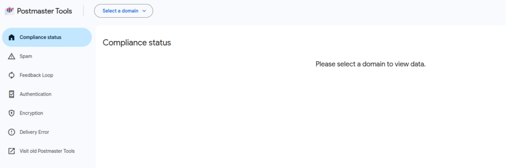 google postmaster dashboard