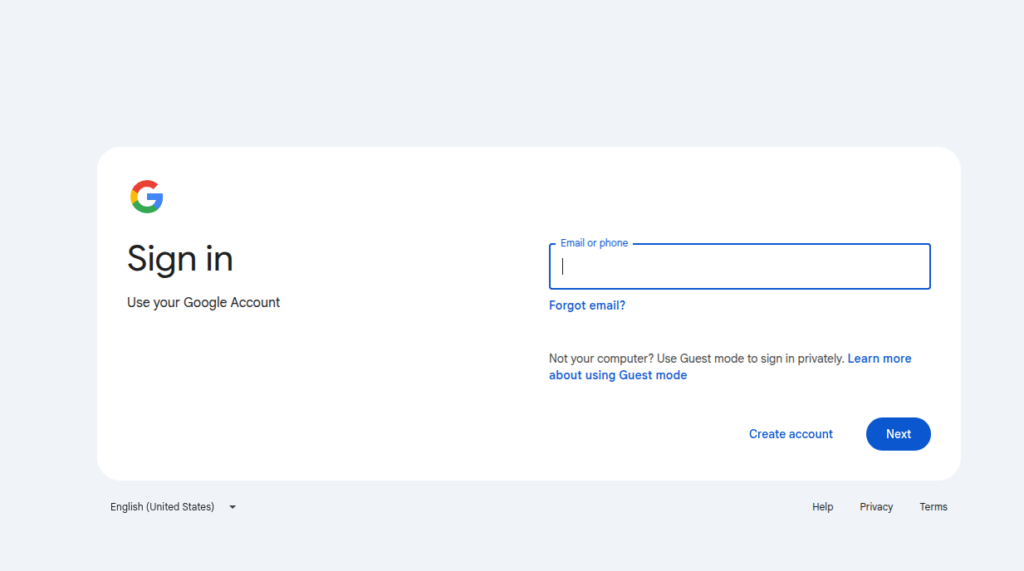 google workspace sso page for admin login