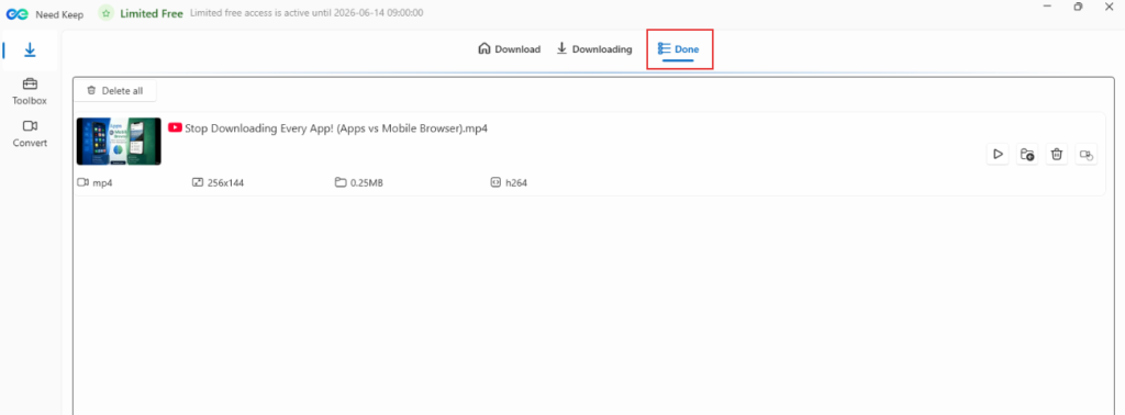 online videos downloaded